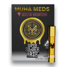 Muha Meds CREM BRULEE 1G Melted Diamonds Carts