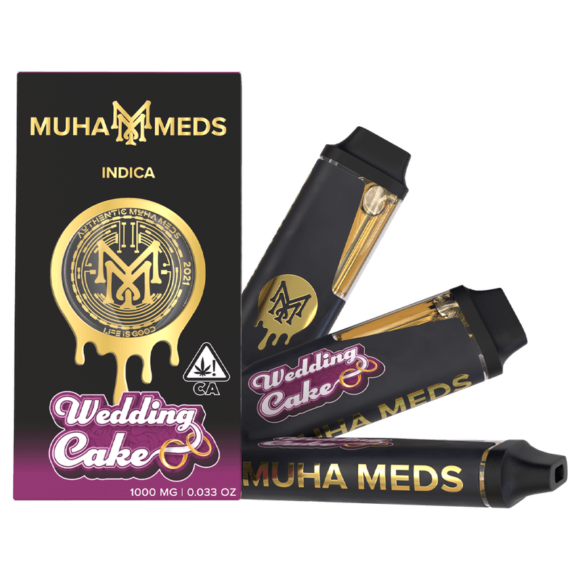 Muha Meds Wedding Cake 2 Gram All-in-one Disposable |Indica