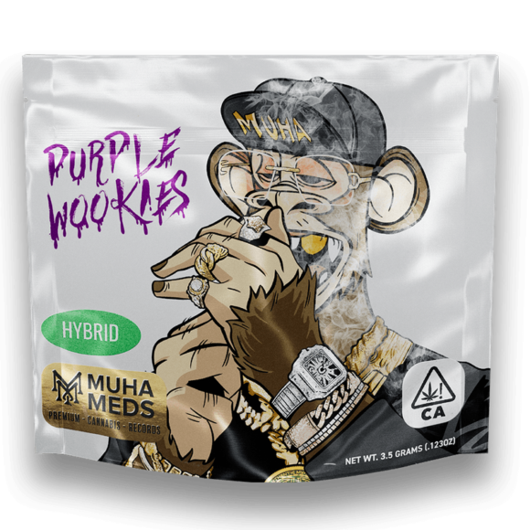 Muha Meds Purple Wookies Premium Cannabis Flower Hybrid|3.5g