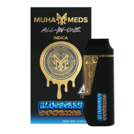 Muha Meds Blueberry cookies 1 gram Disposable