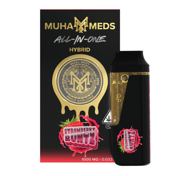 Muha Meds Strawberry Runtz 1 Gram Disposable|Hybrid