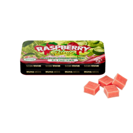 Muha Meds Raspberry Lime Infused Gummies