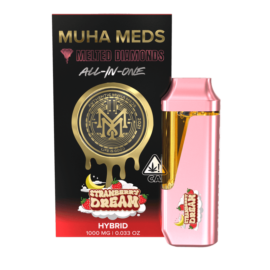 Muha Meds Strawberry Dream Melted Diamonds Disposable