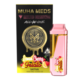 Muha Meds Lemon Cherry Gelato Melted Diamonds Disposable