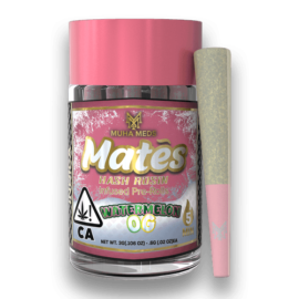 Muha Mates Watermelon OG Hash Rosin Pre-rolls